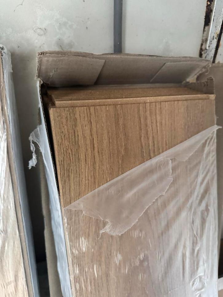 GAMMA Laminaat Natuur Eiken - 2 Pakketten, Doe-het-zelf en Verbouw, Vloerdelen en Plavuizen, Zo goed als nieuw, Laminaat, Hout