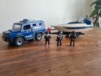Playmobil polie met boot 5187, Kinderen en Baby's, Speelgoed | Playmobil, Ophalen of Verzenden, Zo goed als nieuw
