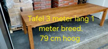 Teak tafel Tafel lang tuintafel  beschikbaar voor biedingen