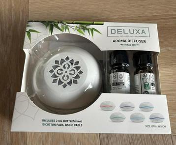 Deluxe Diffuser met Licht - Nieuw! beschikbaar voor biedingen