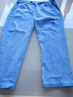 modieuze broek blauw nieuw M, Kleding | Dames, Broeken en Pantalons, Nieuw, Lang, Blauw, Ophalen of Verzenden
