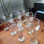 10 Wieckse bier glazen Wieckse witte, Verzamelen, Ophalen of Verzenden, Zo goed als nieuw, Glas of Glazen, Amstel