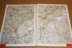 Wegenatlas Duitsland, Oostenrijk, Zwitserland, Europa. Falk., Boeken, Atlassen en Landkaarten, Gelezen, Landkaart, 1800 tot 2000