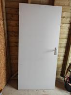Witte deur GRATIS, Doe-het-zelf en Verbouw, Deuren en Horren, Ophalen, Gebruikt, 80 tot 100 cm, Binnendeur