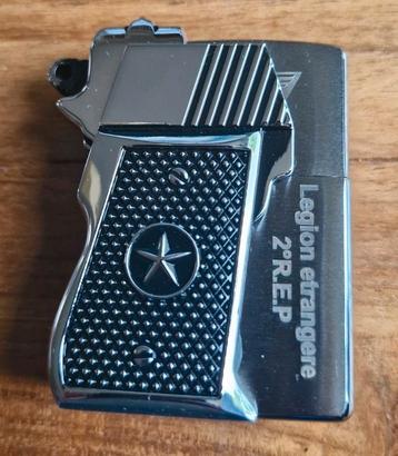 Zippo vreemdelingen legioen pistoolgreep zilverkleurig  beschikbaar voor biedingen