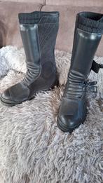Laarzen, jas, broek, helm. Handschoenen. Nierriem., Ophalen, Tweedehands, Dames, Laarzen