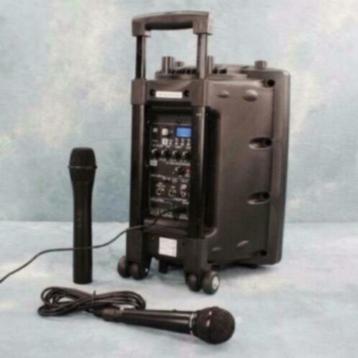 IBIZA SOUND PORT8VHF-BT MOBILE SPEAKER DRAADLOZE MICROFOON beschikbaar voor biedingen