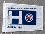 Vlag De Haas  45 x 35, Verzamelen, Scheepvaart, Verzenden