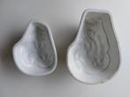 Twee antieke puddingvormen, Antiek en Kunst, Antiek | Keramiek en Aardewerk, Ophalen of Verzenden
