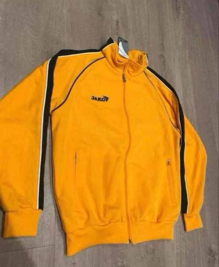 Jako gele trainingsjas S, Kleding | Heren, Sportkleding, Nieuw, Voetbal, Maat 46 (S) of kleiner, Geel, Ophalen of Verzenden