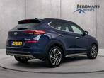 Hyundai Tucson 1.6 T-GDI Premium // 1E EIGENAAR // DEALEROND, Auto's, Hyundai, Gebruikt, 4 cilinders, Blauw, Leder