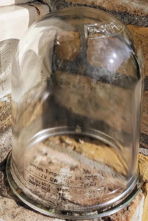 Los glas voor stallamp; zonder schroefdraad, Antiek en Kunst, Curiosa en Brocante, Ophalen of Verzenden