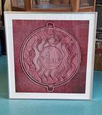 Zeefdruk van Paul Baars, Moscow Manholecover uit 1981, Antiek en Kunst, Ophalen