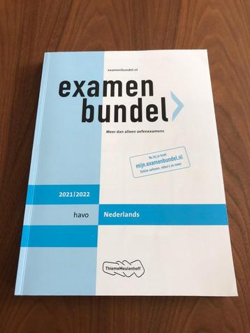 Examenbundel HAVO - Nederlands