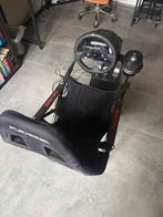 Playseat Challenge + Logitech G923 + shifter nette staat, Spelcomputers en Games, Ophalen, Zo goed als nieuw, Stuurtje of Sportattribuut