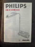 Philips inklapbare zonnebank, Ophalen, Zo goed als nieuw, Zonnebank enkelzijdig, Minder dan 10 lampen
