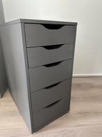 Ikea alex grijs, Huis en Inrichting, Kasten | Ladekasten, Ophalen, Minder dan 50 cm, 5 laden of meer, Zo goed als nieuw