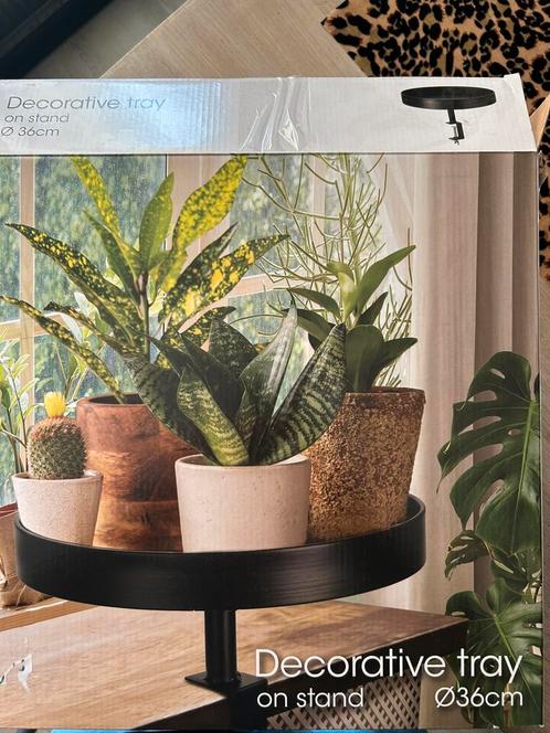 In & Out Deco Plantentafel- Dienbladtafel met klem 36 cm., Huis en Inrichting, Woonaccessoires | Kunstplanten en Kunstbloemen