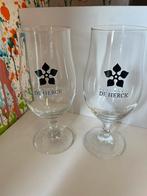 De Herck bierglazen set van 6 glazen, Ophalen of Verzenden, Nieuw, Glas of Glazen, Overige merken