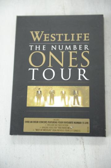  	 WestLife - - The Number Ones Tour 15 nummers LIVE beschikbaar voor biedingen