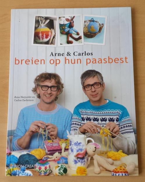 Breien – Arne & Carlos Breien op hun Paasbest – 2012, Hobby en Vrije tijd, Breien en Haken, Gebruikt, Breien, Patroon of Boek