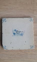 Antieke tegel, vogel, 17e eeuw, Ophalen of Verzenden