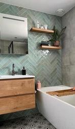 Badkamer tegels, Ophalen, Nieuw, Met bad