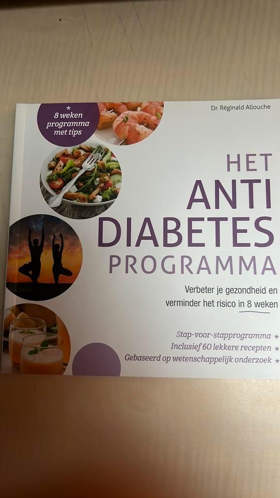 Réginald Allouche - Het anti-diabetes programma, Boeken, Kookboeken, Zo goed als nieuw, Azië en Oosters, Ophalen of Verzenden