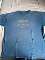 T-shirt Hardrock Cafè Amsterdam, Kleding | Heren, T-shirts, Ophalen of Verzenden, Gedragen, Maat 56/58 (XL), Blauw