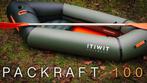 ITIWIT Opblaasbare packraft 100 kajak rivier TPU 1 plaats, Watersport en Boten, Ophalen of Verzenden, 1-persoons