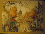 Jumbo Anton Pieck puzzel Het dorpsplein 950 stukjes., Ophalen of Verzenden, 500 t/m 1500 stukjes, Zo goed als nieuw, Legpuzzel
