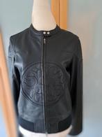 Oilily leren jas maat 40, Ophalen of Verzenden, Zo goed als nieuw, Maat 38/40 (M), Zwart