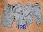 2 korte broeken merk CKS grijs 128, Kinderen en Baby's, Kinderkleding | Maat 128, Broek, Ophalen of Verzenden, Jongen, CKS