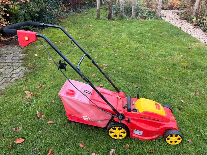 Wolf Garten A370E, Tuin en Terras, Grasmaaiers, Gebruikt, Elektrische grasmaaier, 30 t/m 39 cm, Cirkelmaaier, Elektrische starter