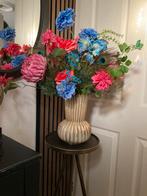 Prachtige Zijden bloemen Set Compleet in vaas, Ophalen of Verzenden, Nieuw