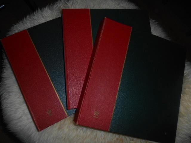 3 Dikke Importa Albums met klemstroken en met verzameling, Postzegels en Munten, Postzegels | Volle albums en Verzamelingen, Buitenland