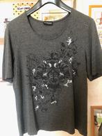 shirtje dames top Samoon Gerry Weber donkergrijs NIEUW, Maat 42/44 (L), Ophalen of Verzenden, Zo goed als nieuw, Korte mouw
