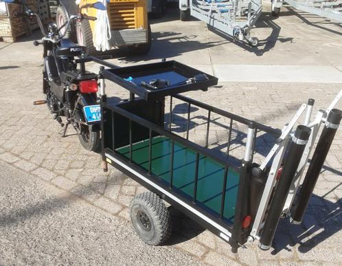 Gave berini brommer met aanhanger, Fietsen en Brommers, Overige Fietsen en Brommers, Zo goed als nieuw, Ophalen