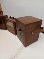 Antieke Volt- en Ampèremeters - Set van 3, Ophalen of Verzenden
