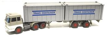 Wiking Hanomag Henschel LKW Trans Container beschikbaar voor biedingen