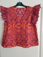 Only top, maat 40/42. Broderie kanten kapmouwtje,luchtig, Kleding | Dames, Ophalen of Verzenden, Zo goed als nieuw, Maat 38/40 (M)