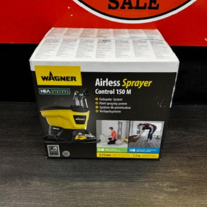 Wagner Airless Sprayer Control 150Meter - Nieuw in doos, Doe-het-zelf en Verbouw, Schildersmaterialen, Nieuw, Verfspuit of Verfpomp