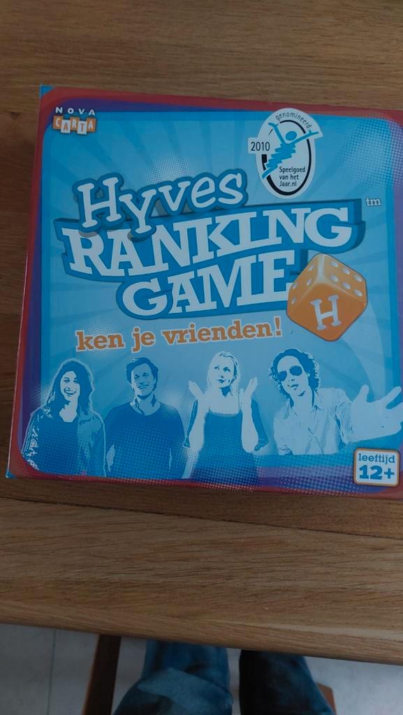 Hyves Ranking Game - Ken je vrienden!, Hobby en Vrije tijd, Gezelschapsspellen | Bordspellen, Ophalen of Verzenden