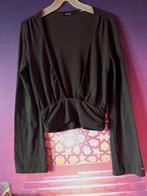 Mooie open tuniek/shirt maat L nu voor 16,99€, Maat 38/40 (M), Zwart, Miss Sixty, Ophalen of Verzenden