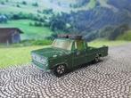 1:80 Dodge D20 Safari - Majorette #225 groen repaint, Ophalen of Verzenden, Gebruikt