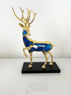 Hert beeld goud decoratie, Verzamelen, Beelden en Beeldjes, Ophalen of Verzenden