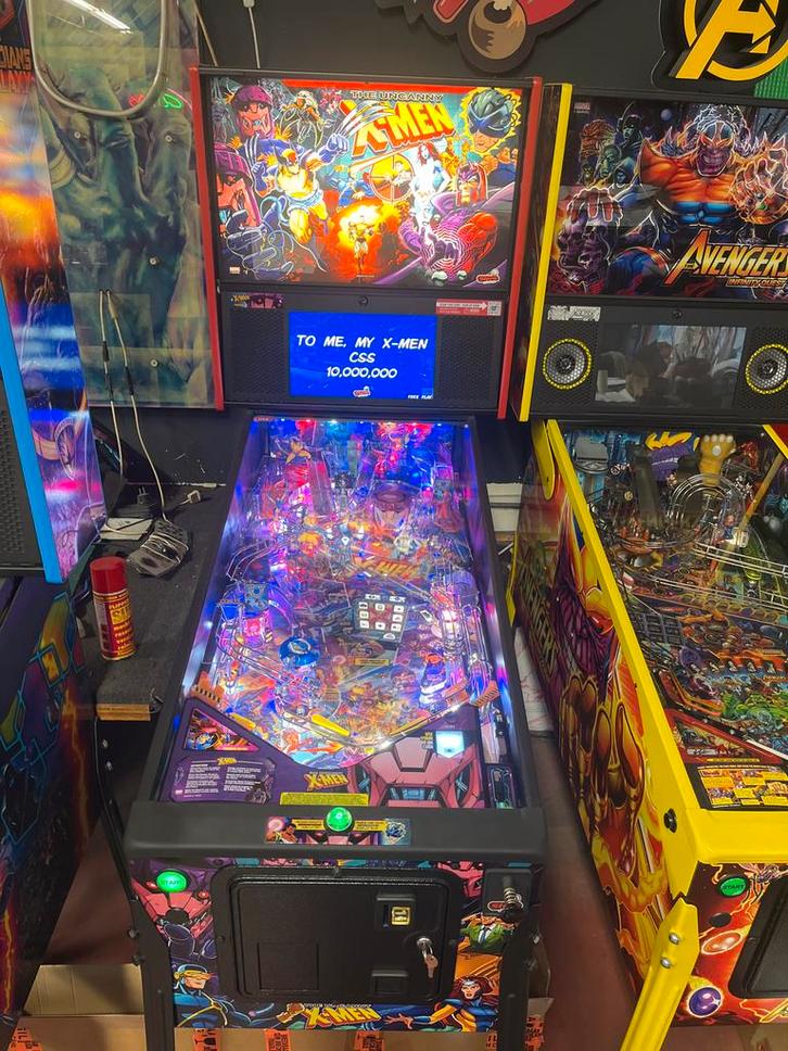 X-Men Uncanny Premium Flipperkast, Verzamelen, Automaten | Flipperkasten, Gebruikt, Mechanisch, Flipperkast, Stern, Ophalen of Verzenden