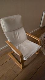 IKEA PELLO fauteuil – Holmby naturel, Huis en Inrichting, Ophalen, Gebruikt, 75 tot 100 cm, 50 tot 75 cm