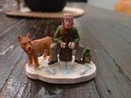Lemax IJsvisser met Hond - Figuur, Ophalen, Zo goed als nieuw