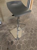 Barkruk chroom, Huis en Inrichting, Barkrukken, 1 kruk, Ophalen, Zo goed als nieuw, 60 tot 90 cm